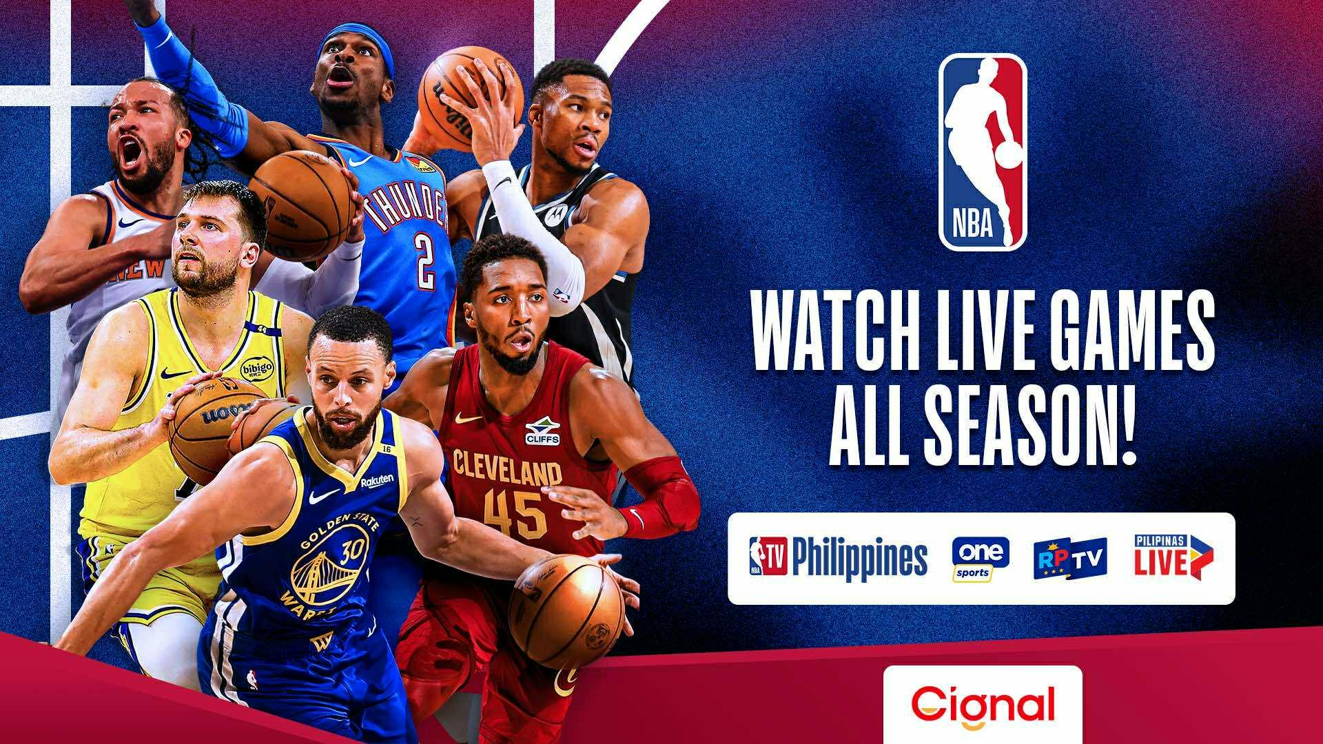 Cignal announces multi-year extension with the NBA in the Philippines 
